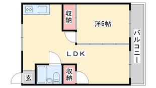 丸矢マンションの物件間取画像